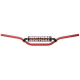 Renthal, řidítka 7/8" (22mm) MX Handlebar RED RC PADDED, červená barva s chráničem