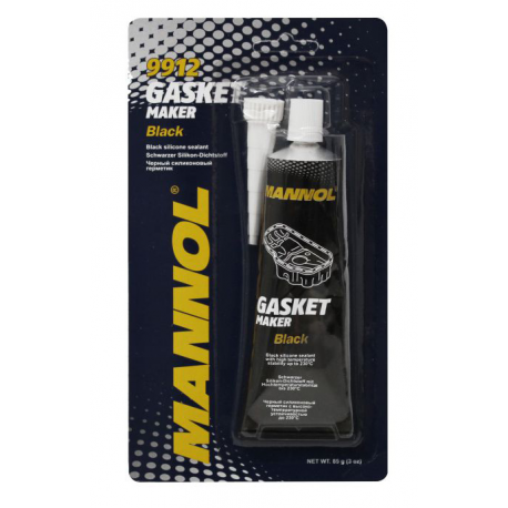 Mannol, 9912 GASKET MAKER - silikonové těsnění, černá barva 85G (9912) (144)