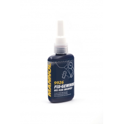 Mannol, FIX-GEWINDE HOCHFEST - lepidlo na závity, červená barva, vysoká pevnost 50ml (9926) (144)