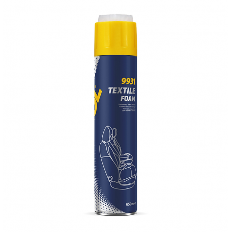 Mannol, TEXTILE FOAM - pěna na čistění čalounění 650ml (9931) (24)