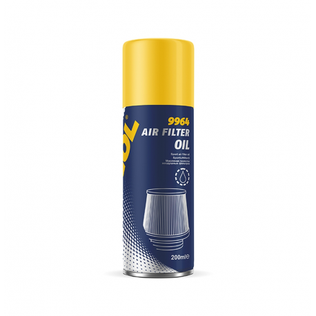 Mannol, AIR FILTER OIL 200ML – OLEJ NA VZDUCHOVÉ FILTRY VE SPREJI (9964) (24)