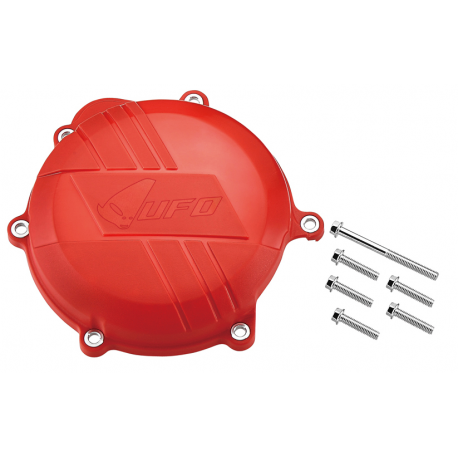UFO, kryt víka spojky, Honda CRF 250 '10-'17 červená barva