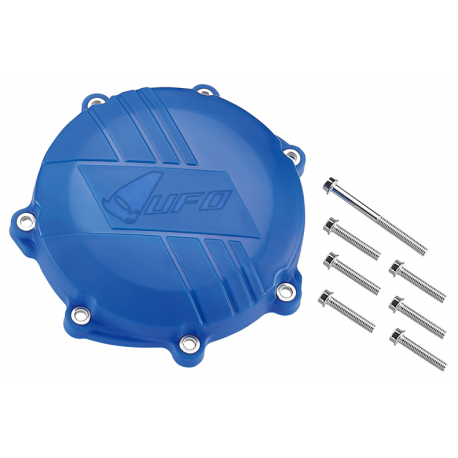 UFO, kryt víka spojky, Yamaha YZF 250 '14-'17, WRF 250 '15-'17, modrá barva