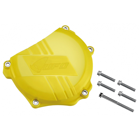 UFO, kryt víka spojky, Suzuki RMZ 250 '07-'17, žlutá barva