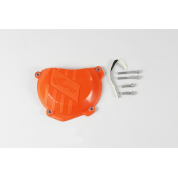 UFO, kryt víka spojky, KTM SXF 250-350 '16-'17, EXC 250-350 '16-'17, oranžová barva