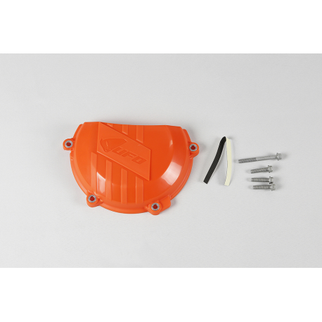 UFO, kryt víka spojky, KTM SXF 450 '16-'17, EXC 450 '16-'17, oranžová barva