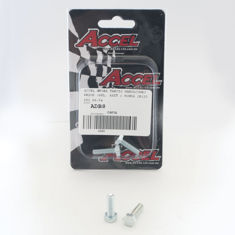 Accel, šrouby předního kotouče (KPL. 4ks.-M6) Honda CR 125/250 '88-'94