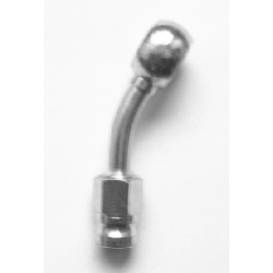 Fren Tubo, kompletní koncovka hadice, průměr 10mm, úhel 30°