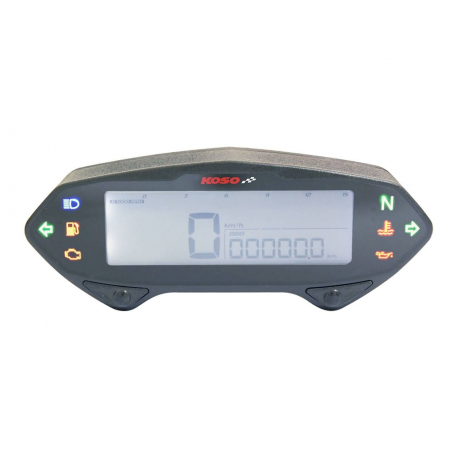 Koso, univerzální tachometr, model DB-01RN (EL)