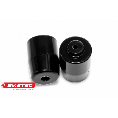 Biketec, koncovky řidítek, Aprilia , černá barva OEM: AP8161057