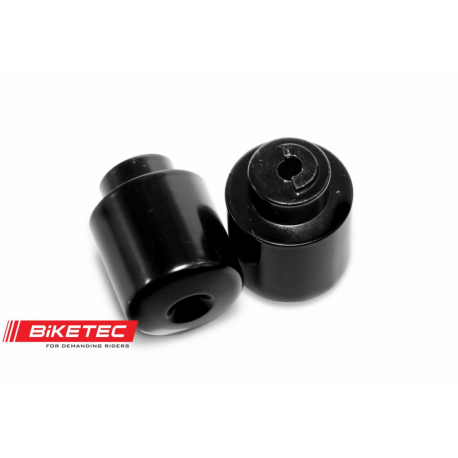 Biketec, koncovky řidítek, Honda , černá barva OEM:53105-MK4-620