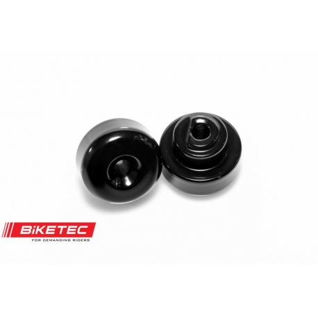 Biketec, koncovky řidítek, Honda , černá barva OEM:53104-MJE-D40