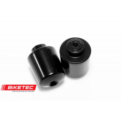 Biketec, koncovky řidítek, Honda , černá barva OEM:53105-KTY-H50