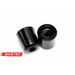Biketec, koncovky řidítek, Kawasaki , černá barva OEM:130421005
