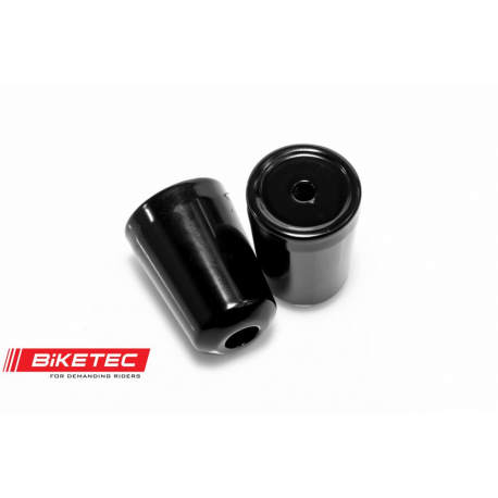 Biketec, koncovky řidítek, Suzuki , černá barva OEM:56200-44813-000