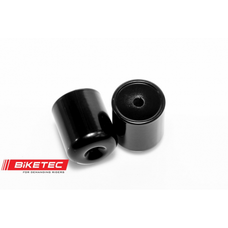 Biketec, koncovky řidítek, Suzuki , černá barva 2406010000