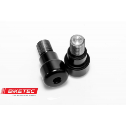Biketec, koncovky řidítek, Yamaha , černá barva OEM:5RU-26246-00-00