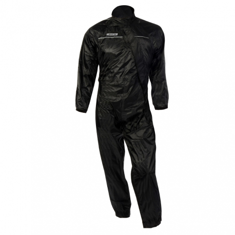 Biketec, kombinéza do deště Raintec, barva černá, velikost 2XL