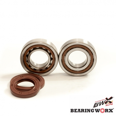 Bearing Worx, ložiska a gufera klikovky, KTM SXF 250 13-15, SXF 350 11-15, Husqvarna FC/FE 250/350 14-15 (MADE IN