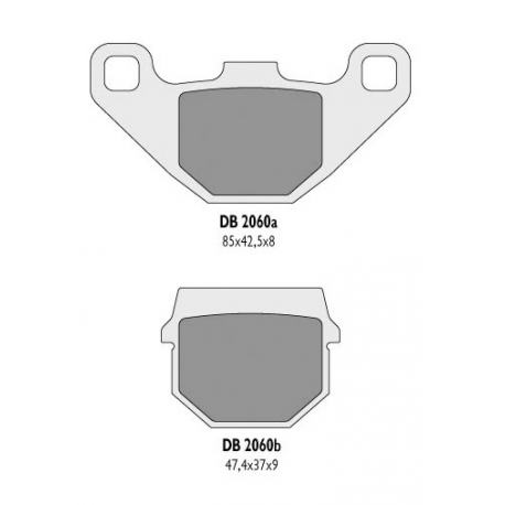Delta Braking, brzdové desky KH83 - nahrazuje DB2060MX-D I DB2060QD-D