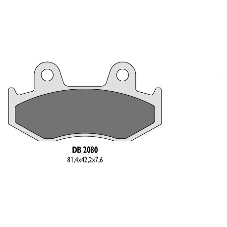 Delta Braking, brzdové desky KH92, KH323 - nahrazuje DB2080MX-D a DB2080QD-D