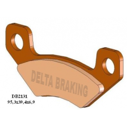 Delta Braking, brzdové desky KH398 CAN-AM DS 450 '08-'14, zadní - nahrazuje DB2131MX-D a DB2131QD-D