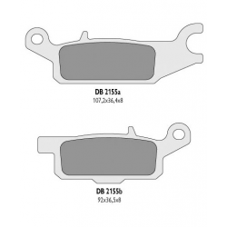 Delta Braking, brzdové desky KH443 Yamaha YFM 550 GRIZZLY '11-14, YFM 700 GRIZZLY '07-18 levé přední - nahrazuje DB2155MX-D ORA