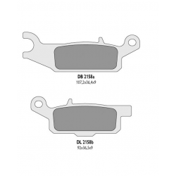 Delta Braking, brzdové desky KH446 Yamaha YFM 550 GRIZZLY '11-14, YFM 700 GRIZZLY '07-18 pravé zadní - nahrazuje DB2158MX-D a