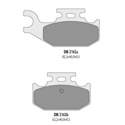 Delta Braking, brzdové desky KH428 Yamaha YFM 700 RAPTOR, zadní - nahrazuje DB2162MX-D a DB2162QD-D