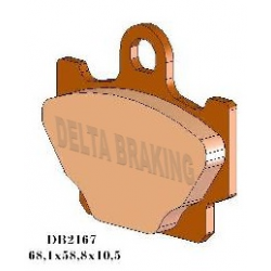 Delta Braking, brzdové desky KH81 - nahrazuje DB2167MX-D I DB2167QD-D