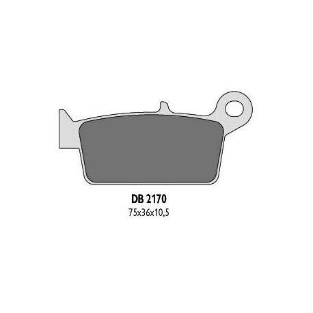 Delta Braking, brzdové desky KH131, zadní - nahrazuje DB2170MX-N a DB2170QD-N