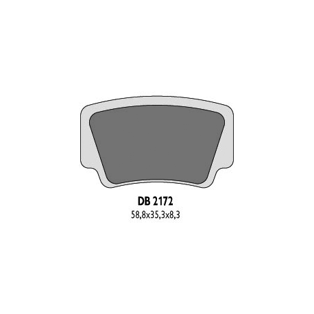 Delta Braking, brzdové desky KH463 KTM QUAD - nahrazuje DB2172MX-D a DB2172QD-D