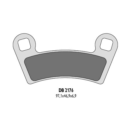 Delta Braking, brzdové desky KH456 Polaris - nahrazuje DB2176MX-D a DB2176QD-D