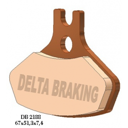 Delta Braking, brzdové desky KH468 CAN-AM DS 450 (08-14), přední - nahrazuje DB2188MX-N a DB2188QD-N