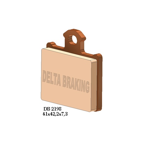 Delta Braking, brzdové desky KH602 KTM SX85`11-18, zadní - nahrazuje DB2198MX-D a DB2198QD-D