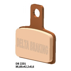 Delta Braking, brzdové desky KH495 BETA TRIAL - nahrazuje DB2201MX-N