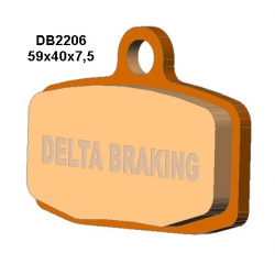 Delta Braking, brzdové desky KH612 KTM SX85 `12-20, přední - nahrazuje DB2206MX-D a DB2206QD-D