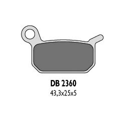 Delta Braking, brzdové desky KH325 KTM 50/60, zadní - nahrazuje DB2360MX-N