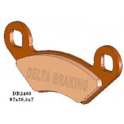 Delta Braking, brzdové desky KH159 Polaris - nahrazuje DB2460MX-D a DB2460QD-D
