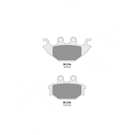 Delta Braking, brzdové desky KH377 ATV SYM/TGB/Kymco - nahrazuje DB2530MX-D a DB2530QD-D