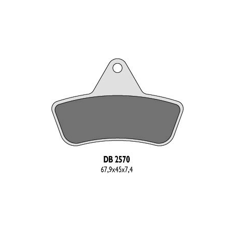 Delta Braking, brzdové desky KH271 ARCTIC CAT`96-04 (F+R) - nahrazuje DB2570MX-D a DB2570QD-D