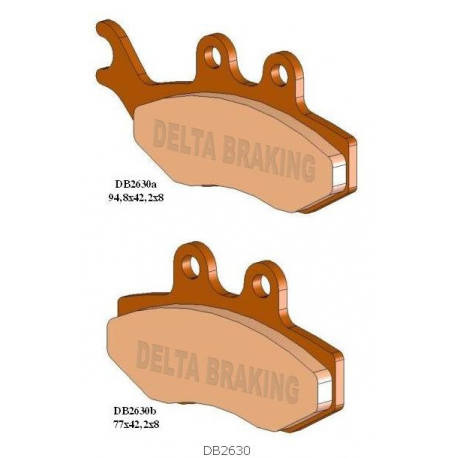 Delta Braking, brzdové desky KH194 - nahrazuje DB2630MX-D a DB2630QD-D