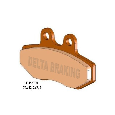 Delta Braking, brzdové desky KH167 - nahrazuje DB2700MX-D a DB2700QD-D