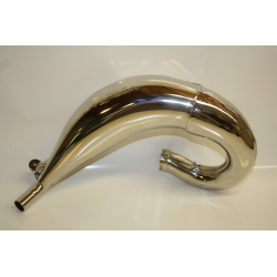 Dep Pipes, koleno výfuku Armoured Nickel Yamaha YZ 250 '99-'19, YZ 250 X `16-19 (zesílené 1,2mm)