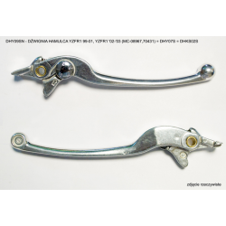 Nachman, brzdová páčka, Yamaha YZFR1 '98-'01, Kawasaki Z750/800 07-14 (MC-08967,70431) ( DHK05S DHY07S DHKS02S)
