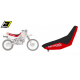 Blackbird, potah sedla, Honda XR 600R '88-'99, barva černá/červená, nápis Honda