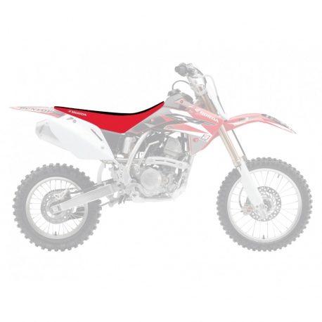 Blackbird, potah sedla, Honda CRF 150R '07-'19, Double Grip 3, barva černá/červená