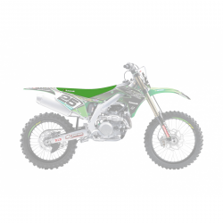 Blackbird, potah sedla, Kawasaki KXF 450 '19, Pyramid (PMD), zelená barva