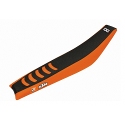 Blackbird, potah sedla, KTM SX/SXF '11-'15 EXC '12-'16 Double Grip 3, barva černá/oranžová