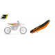 Blackbird, potah sedla, KTM SX/SXF '19-'21, EXC '21 Double Grip 3, barva černá/oranžová